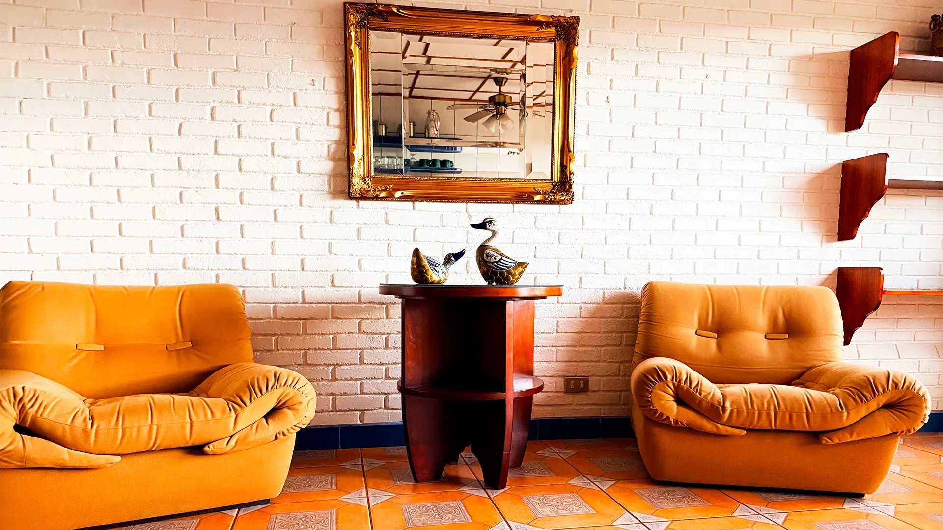 Interior of Gran Casa Universitaria in San Pedro