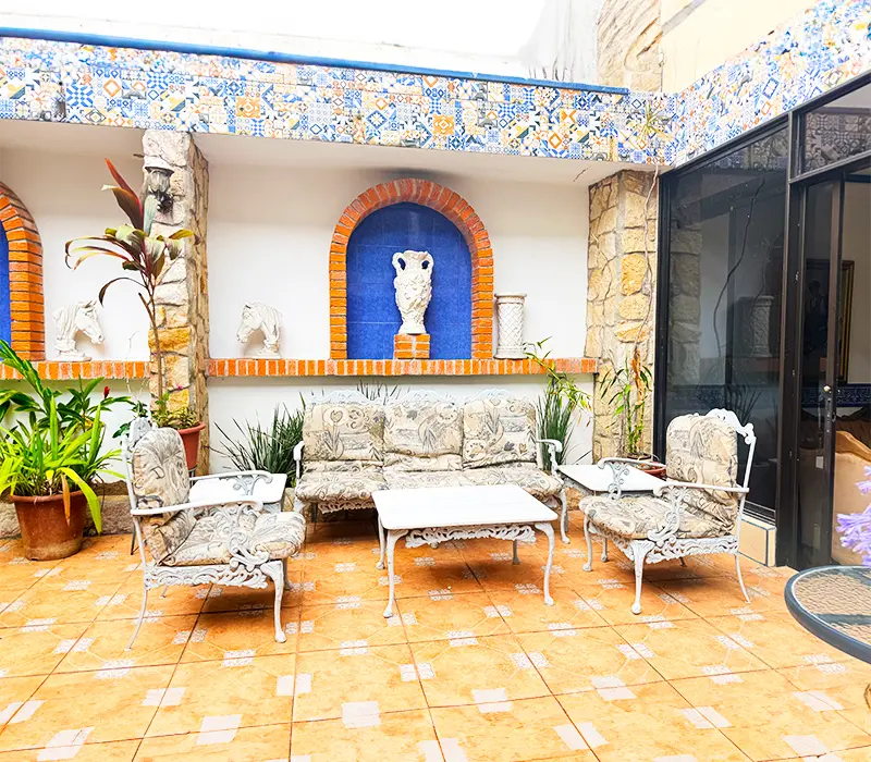 Terraza y espacios comunes